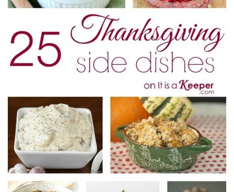 25 Thanksgiving Side Dish Recipes