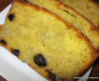Banana and Pitted Prune Butter Cake