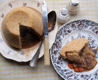 The Wartime Kitchen, Day Six and Scottish Vegetable & Meat Pudding Recipe