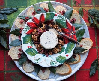 An Easy Christmas Cheeseboard! Festive French Cheese Wreath with Boursin Cheese