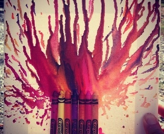 Melted Crayon Art Project