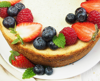 Jednoduchý ovocný cheesecake