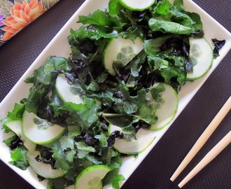 Kale Salad with Ponzu Dressing