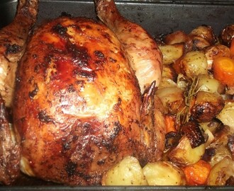 Roasted Chicken With Vegetables Recipe