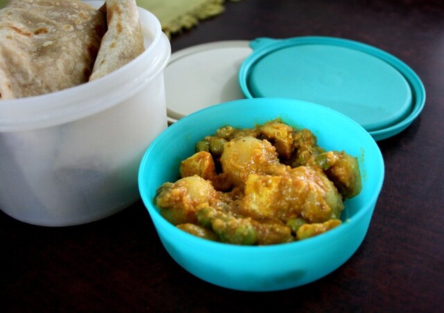 Aloo Peas Paneer Masala ~ Side Dish for Chapati / Naan / Poori