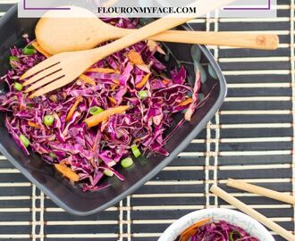 Red Cabbage Asian Slaw Recipe
