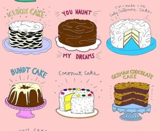 Mis tartas favoritas. Ilustración