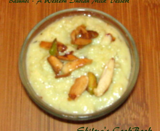 Basundi - A Western Indian Milk Dessert