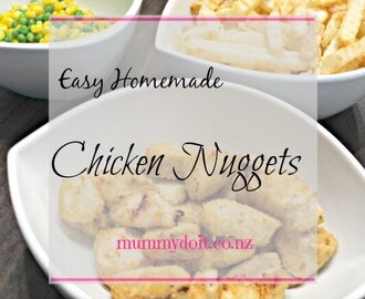 Easy Homemade Chicken Nuggets Recipe