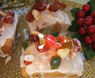 TORTA DE FRUTAS NAVIDEÑA - CHRISTMAS FRUIT CAKE
