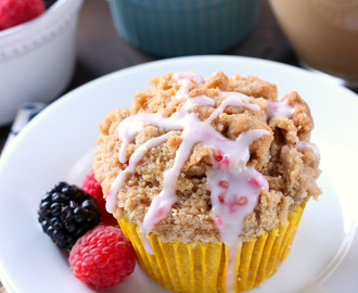 Blackberry Raspberry Coffee Cake Muffins + Mornings with NESCAFÉ® Dolce Gusto®