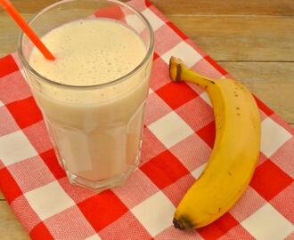 Banaan-yoghurt smoothie