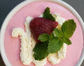 Strawberry cheesecake mousse