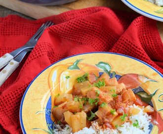 5:2 Diet Fast Day Recipe: Spicy Fish Creole with Coconut Lime Rice for Fish on Friday