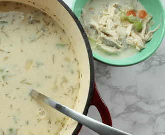 Creamy Chicken & Wild Rice Soup Recipe