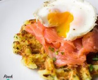 Syn Free Onion and Chive Potato Waffles | Slimming World