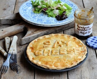 Say Cheese! Cheese, Onion and Potato Pie Recipe for British Pie Week