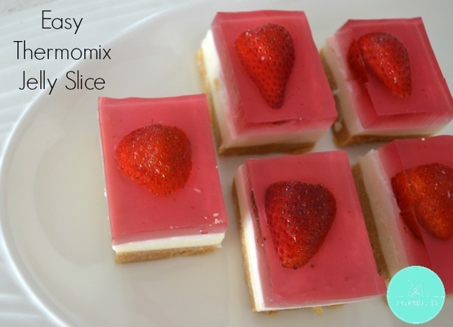 Easy Thermomix Jelly Slice