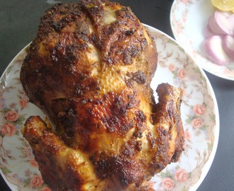South Indian style Whole Roasted Chicken