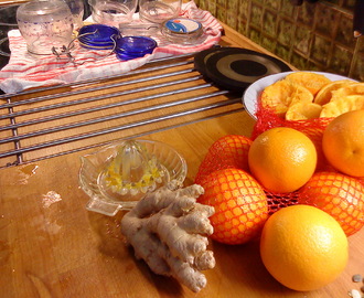 Appelsinmarmelade med ingefær