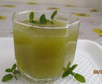 Panha ( Summer drink from Raw mango and sugar)