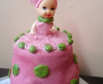Doll Cake for Kids Birthday Party | My First Fondant Cake