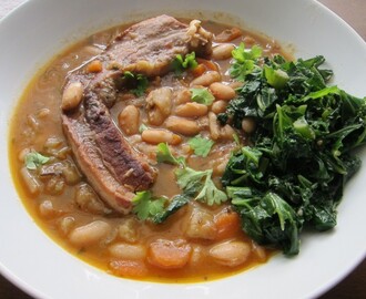 Belly Pork and Cannellini Bean Stew