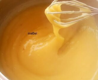 Crema pastelera en microondas en 3 minutos