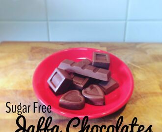 Sugar Free Jaffa Chocolates