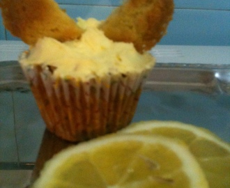 Mariposas de limón - Lemon butterfly cakes