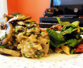 30 minutes meals: Oozy Mushroom Risotto