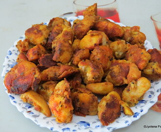 Kurmuri-Chatpati Arbi (Crisp-Spicy Taro Tuber )