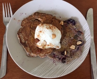 Jamie Oliver's Banana and Blueberry Smoothie Pancakes