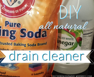 Baking Soda and Vinegar Drain Cleaner