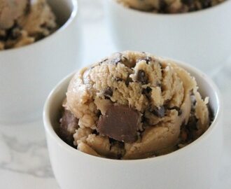 Edible Cookie Dough Recipe with Snickers Bites