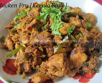 Chicken Varattiyathu – Kerala Style/Chicken Fry