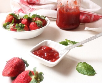 Strawberry Jam – No Pectin, No preservatives, 3 Ingredients