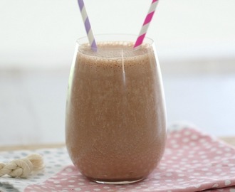 Healthy Thermomix Chocolate Banana Smoothie