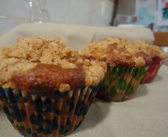Muffins de manzana y canela.