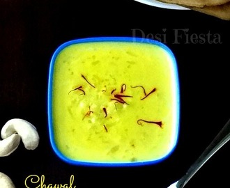 Chawal ki kheer ( rice pudding)