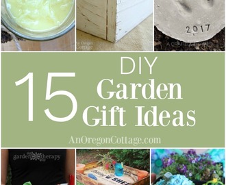 15+ Simple & Lovely DIY Garden Gift Ideas