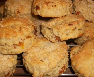 Apricot and Ginger Scones