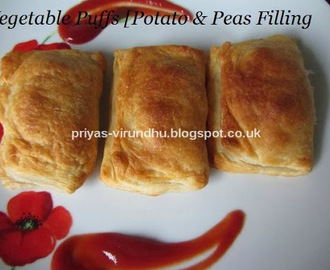 Vegetable Puffs with Potato Filling