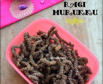 Kelvaragu Murukku/Ragi Chakli/Finger Millet Murukku