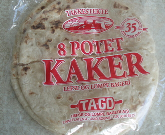 Norske kartoffelpandekager med farsfyld