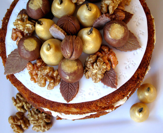 Walnut layer cake with Maple - recipe
