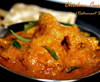 Chicken Curry...Restaurant Style