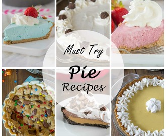 20 Must Try Pie Recipes
