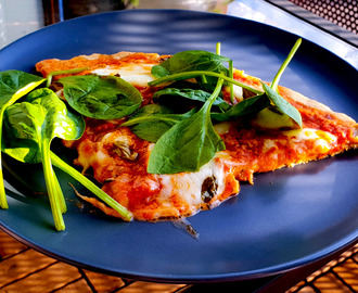 Pizza med buffelmozzarella | Candida-dieten