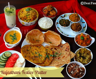 Rajasthani Festive Platter